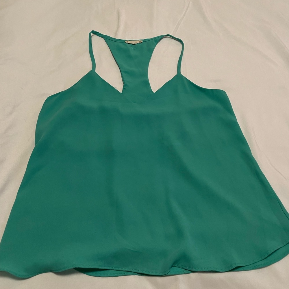 Teal Summer Tank, Size S